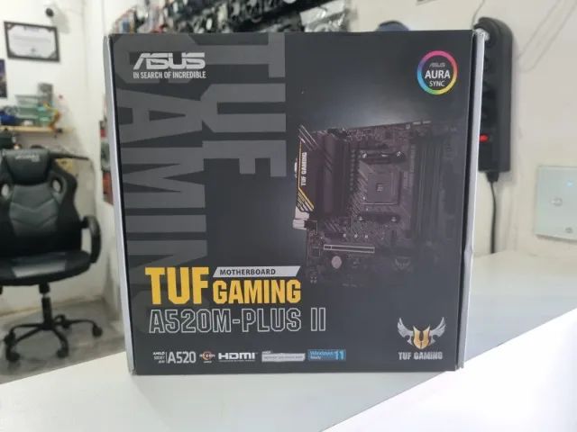 Placa Mãe Asus Tuf Gaming a520M Plus-II