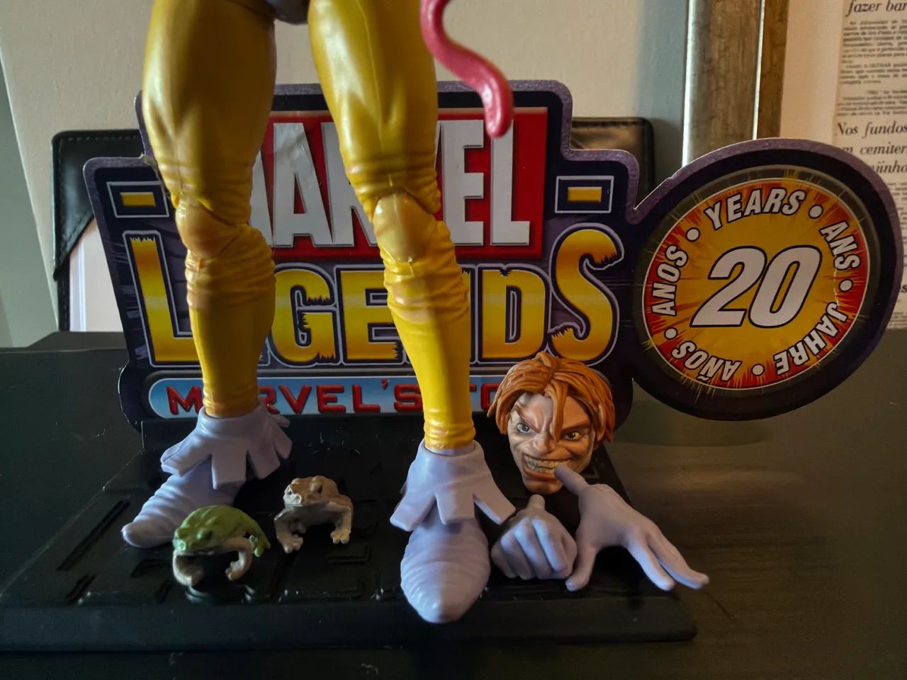 TOAD GROXO 20TH ANNIVERSARY MARVEL LEGENDS HASBRO - Foto 2
