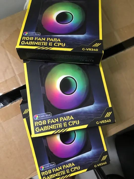 Fan ventoinha rgb revenger