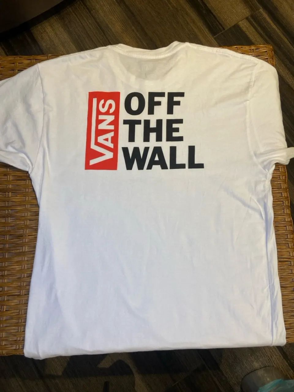 Camiseta Vans Off The Wall - Branca - Foto 3