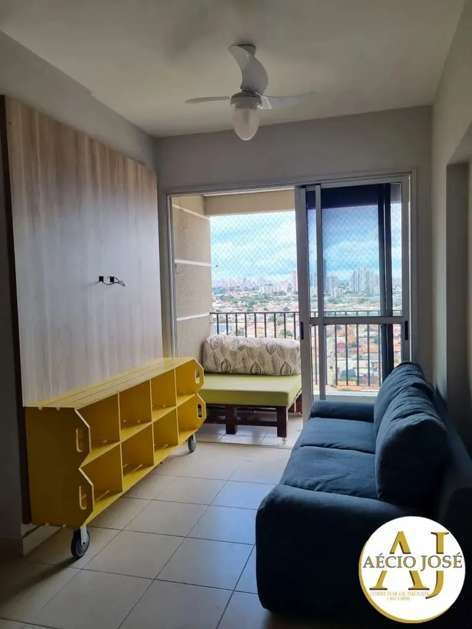 Apartamento mobiliado para locação no Parque Residencial Beira Rio  Cuiabá