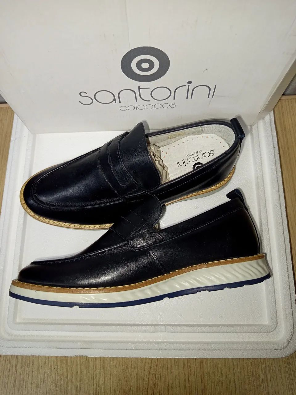Sapato Masculino Casual Preto - Foto 4