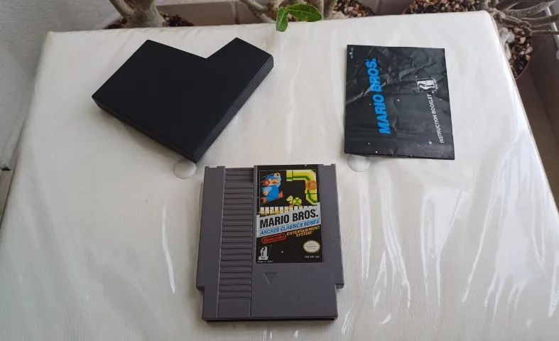 Mario Bros Arcade Classics Nes + Manual + Slave Impecável
