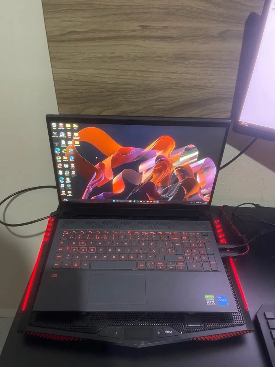 Notebook Gamer + monitor LG ultrawide - Foto 5