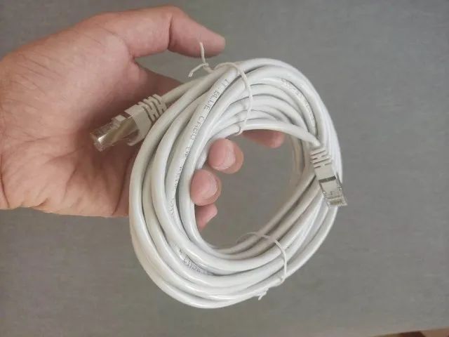 Cabo de Rede Cat6 internet 10 Metros Rj45 - Foto 2