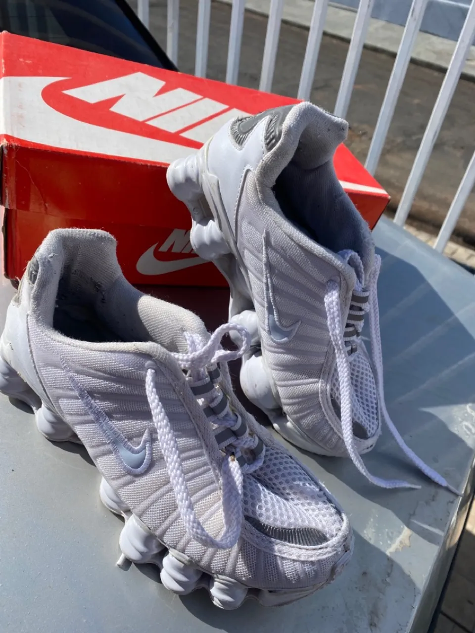 Tênis Nike Shox Branco