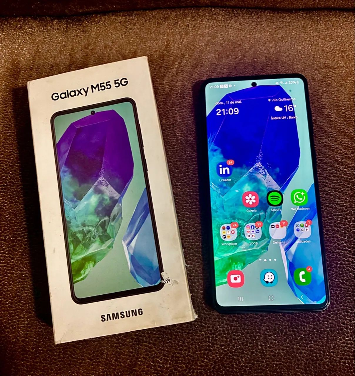 Samsung galaxy M55 5g 256GB - Foto 4