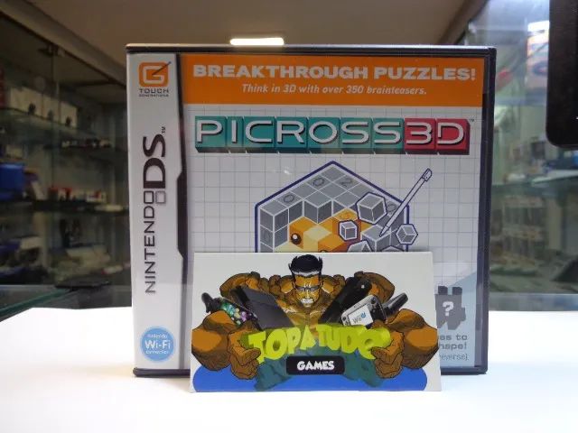 Jogo Picross3d Nintendo Ds Conservado 