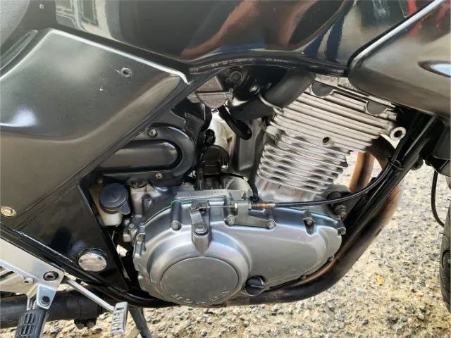 cb  500  2002  preta  zerada - Foto 4