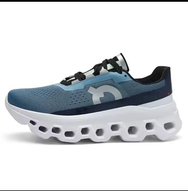 tênis de corrida leve respirável - md trend- azul/branco - 37