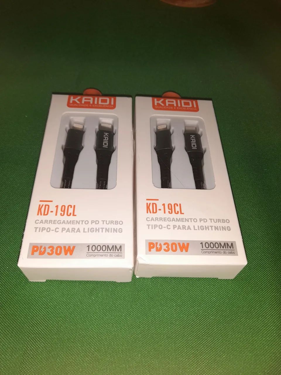 Cabo USB-C para Lightning 30W 1000mm Kaidi - Foto 6