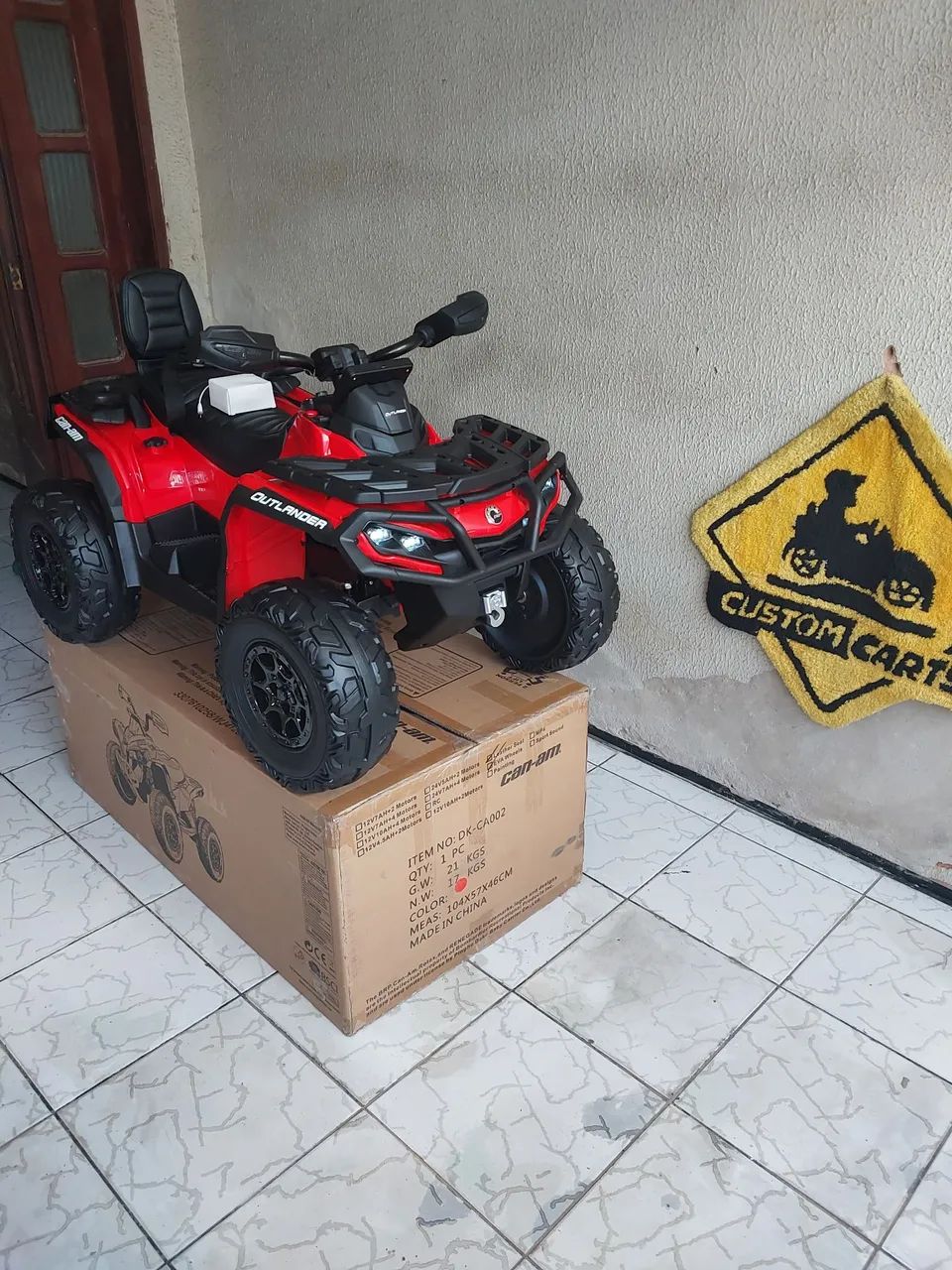 QUADRICICLO CAN-AM 24V 4X2  - Foto 4