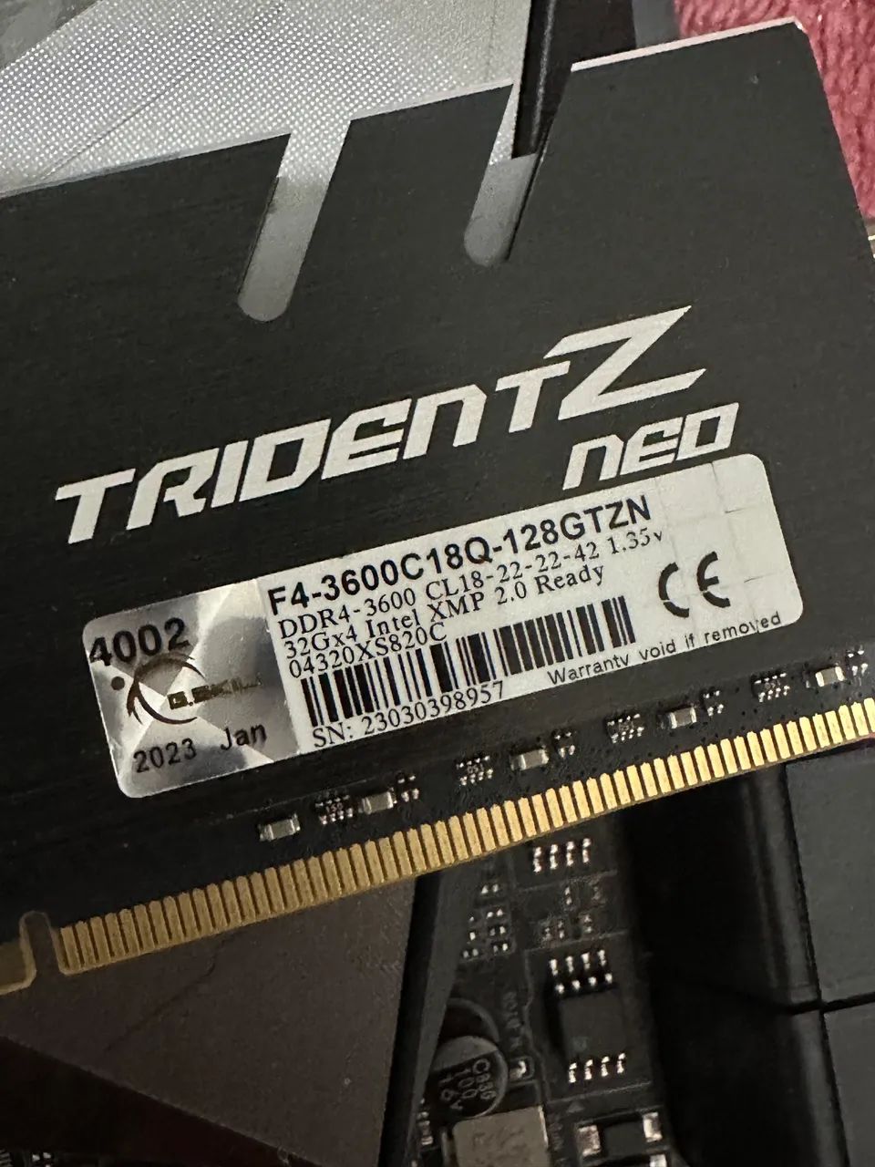 Top-line DDR 4 memory TridentZ neo64374419393153120