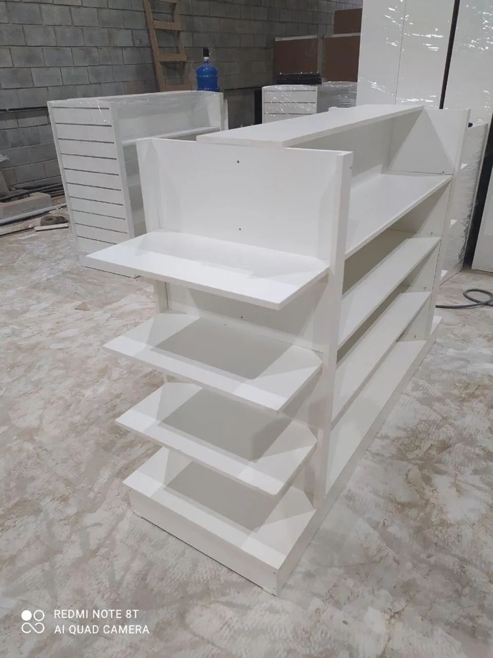 GÔNDOLA ILHA BRANCA - NOVO - ENTREGA RÁPIDA  - Foto 2