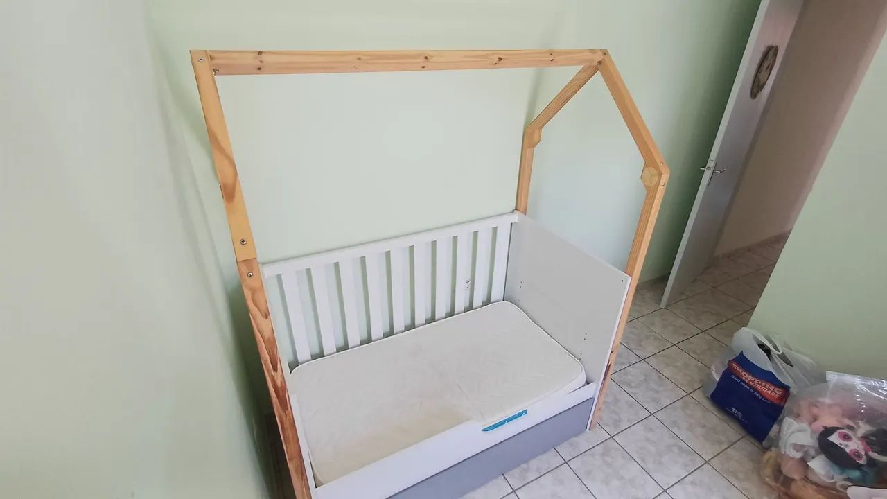 Berço Americano Mini Cama Grão De Gente - Foto 4