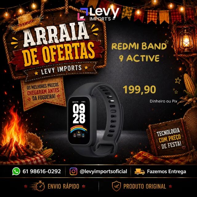 Smartwatch Redmi Band 9 Active