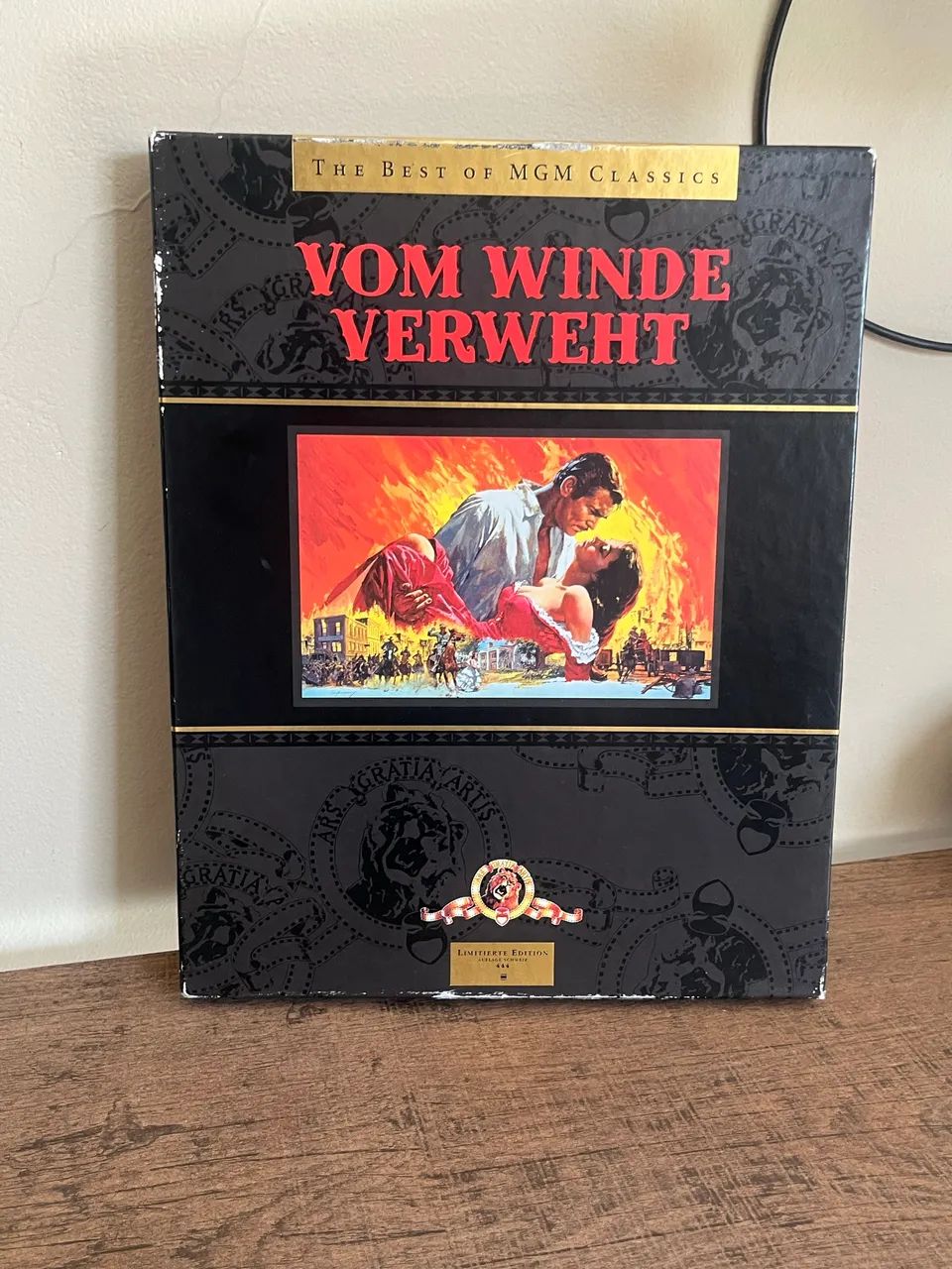 Box VHS Limitado E o vento levou Gone with the wind Edição de