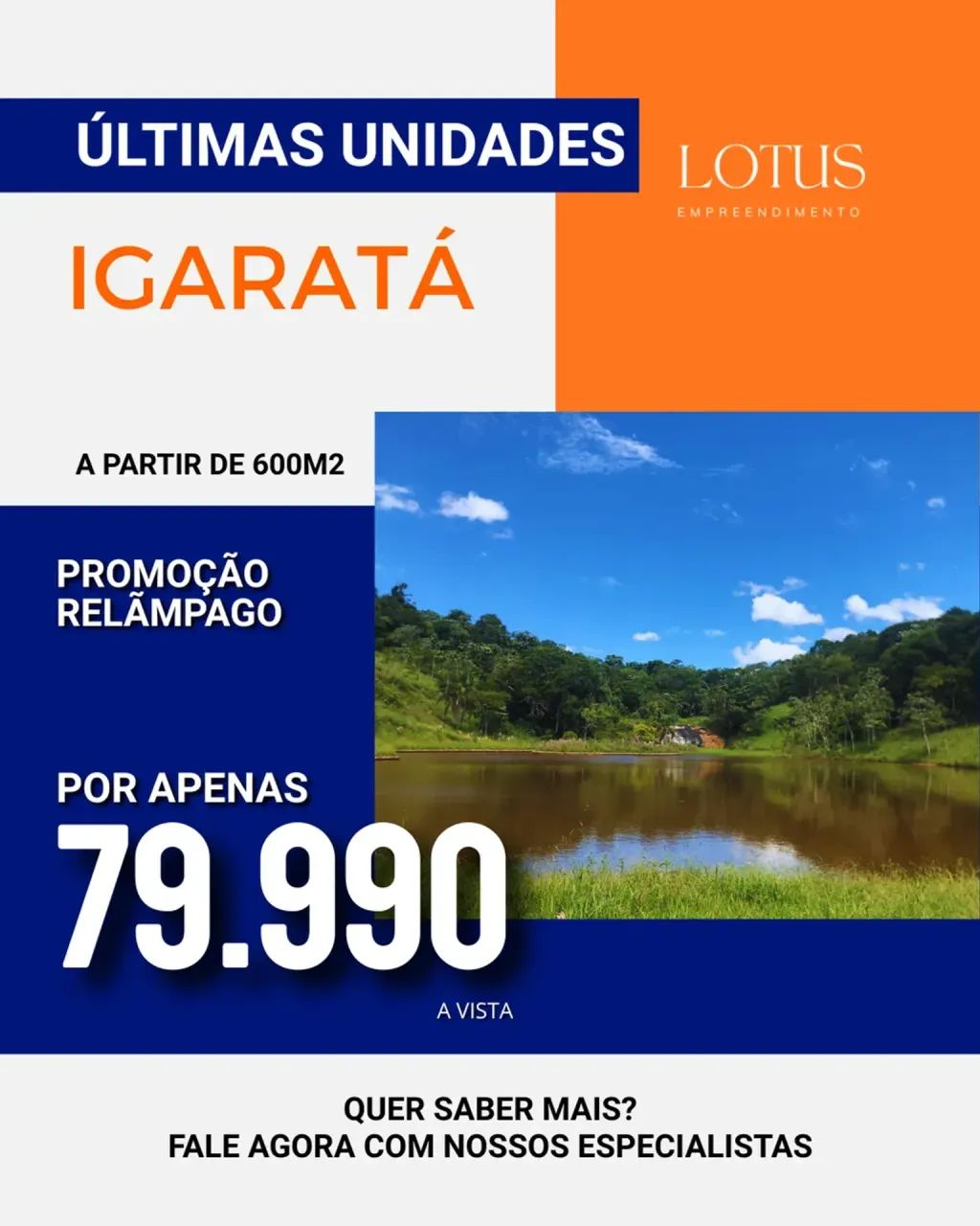 83T - Terrenos com Financiamento Direto