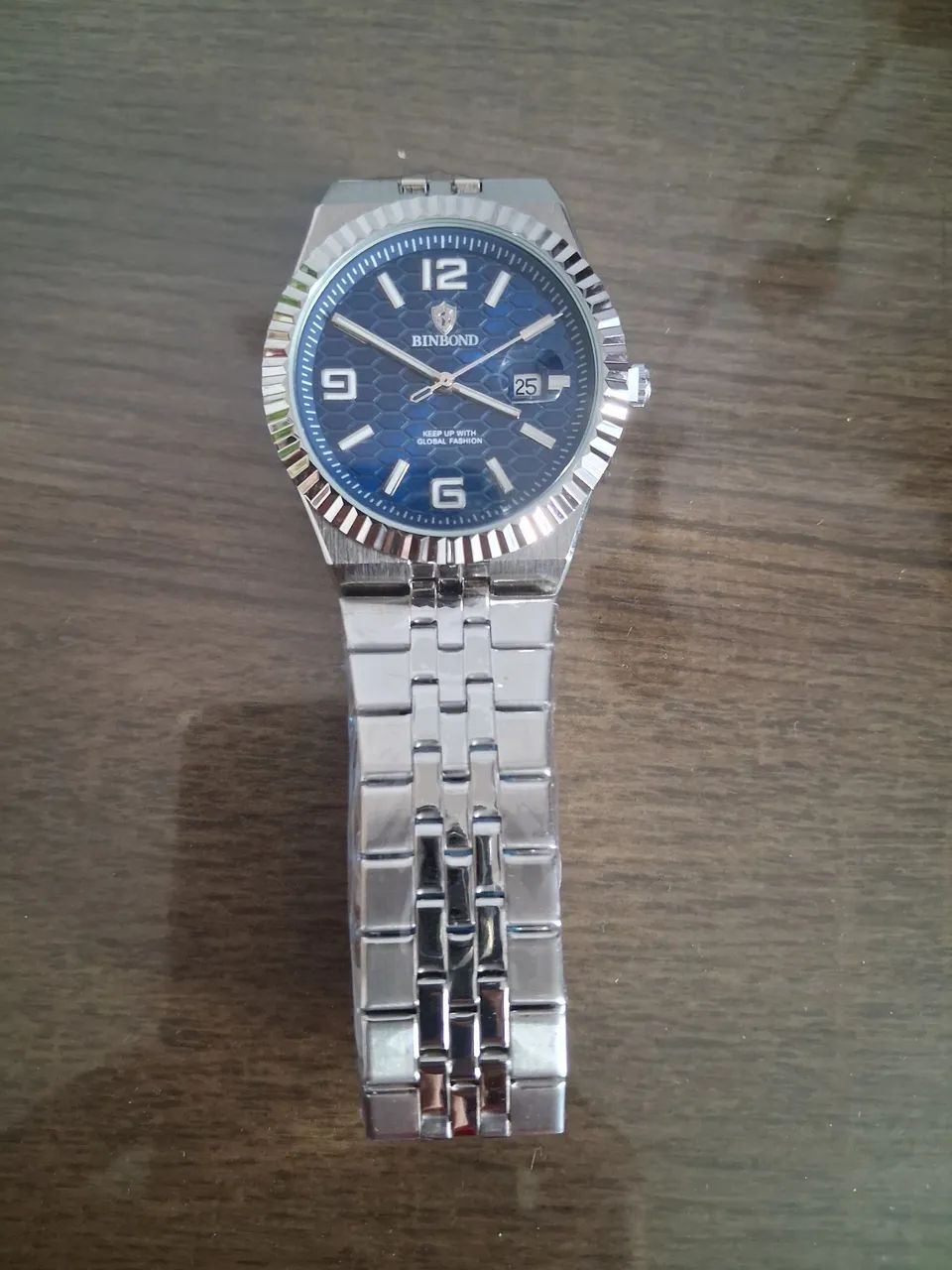 Relógio BINBOND luxury  - azul profundo, novo na caixa.  - Foto 2