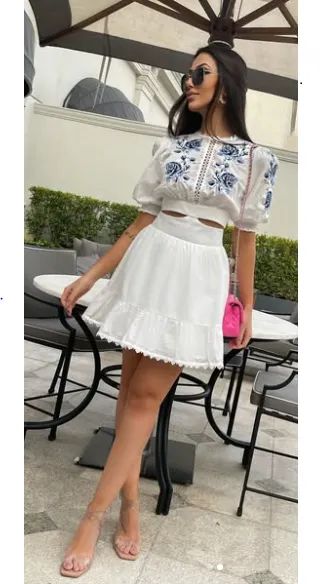 Vestido Branco Limonada Pink - Foto 2
