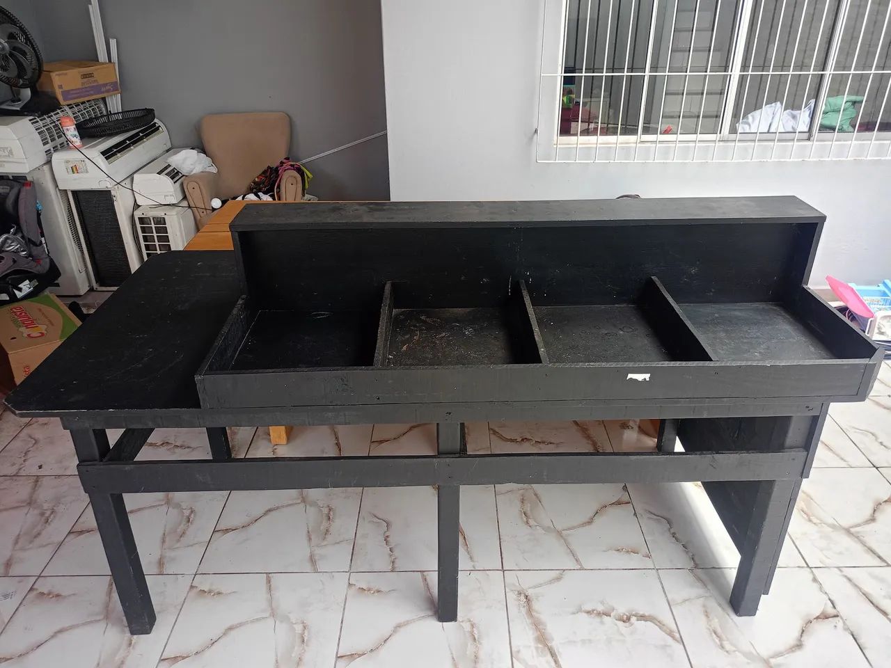 Bancada expositora robusta para Hortifruti e Mercearia.  - Foto 3