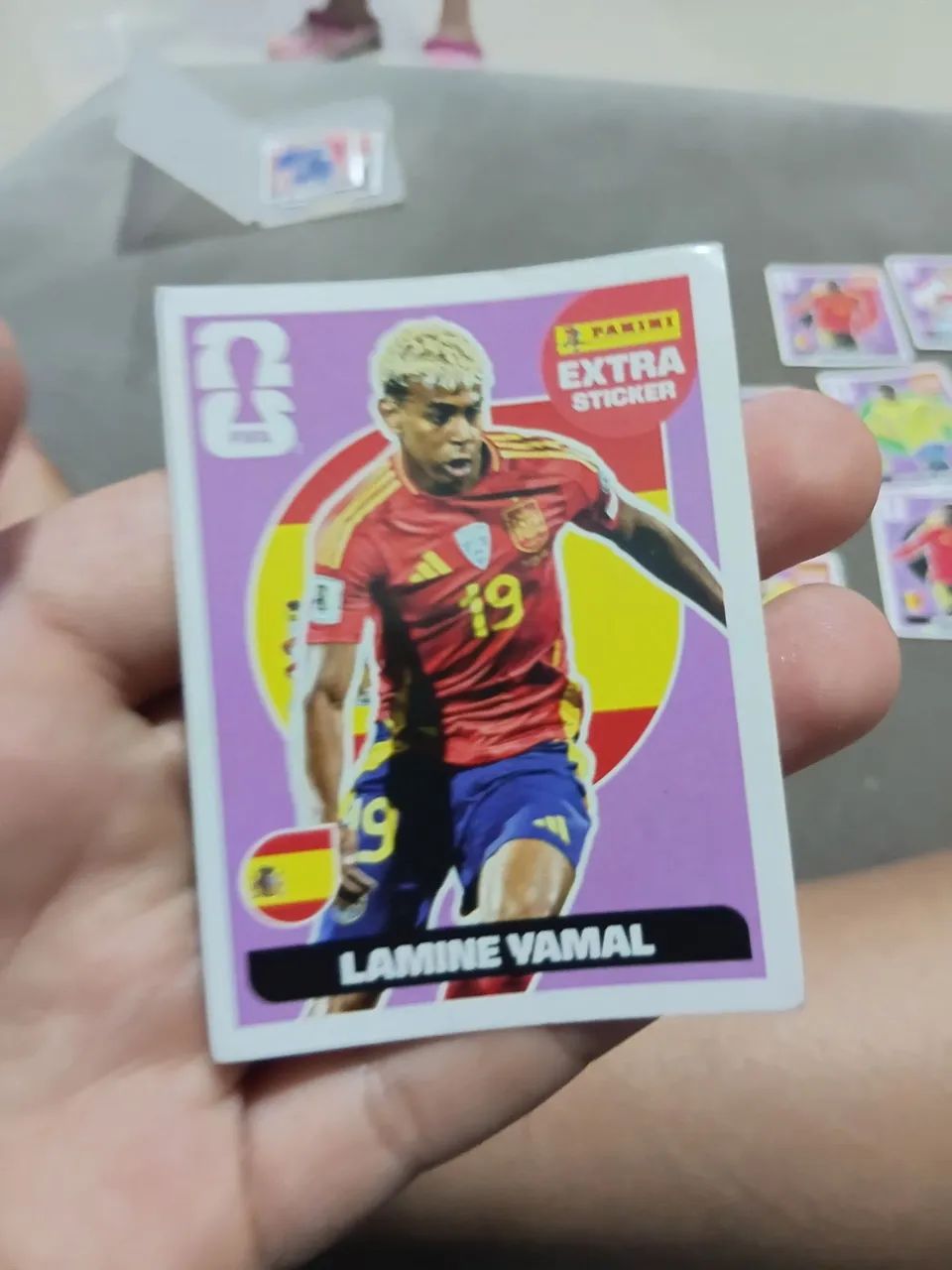 VENDO  LAMINE  YAMAL REGULAR MUITO CONSERVADO ?