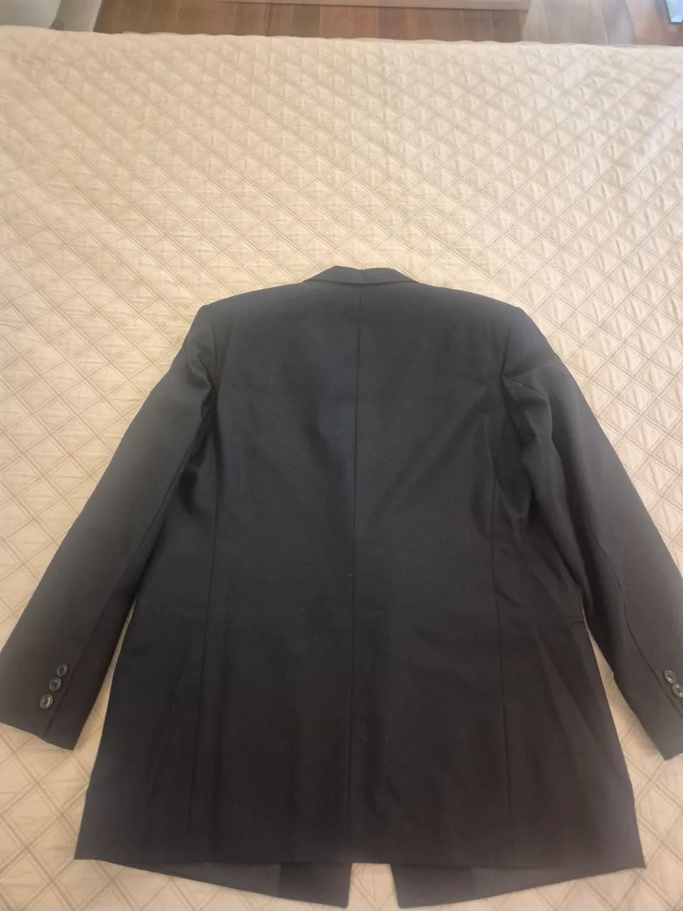 Blaser preto masculino alongado - Foto 2