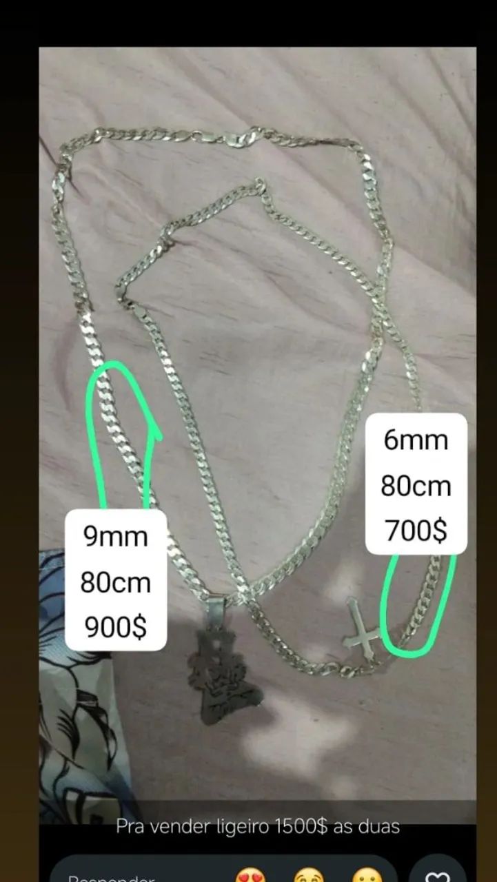 Corda de prata 