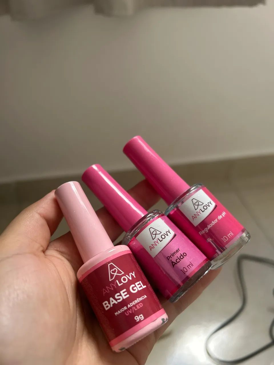 Preparadores any love e gel de 56g de brinde