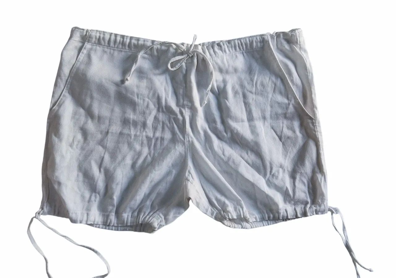shorts siri & cia branco infantil g