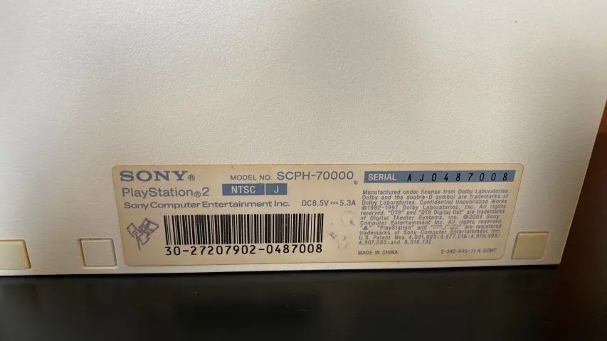 PlayStation 2 Slim Branco - Ceramic White Desb. Leitor Funcionando! - Foto 4