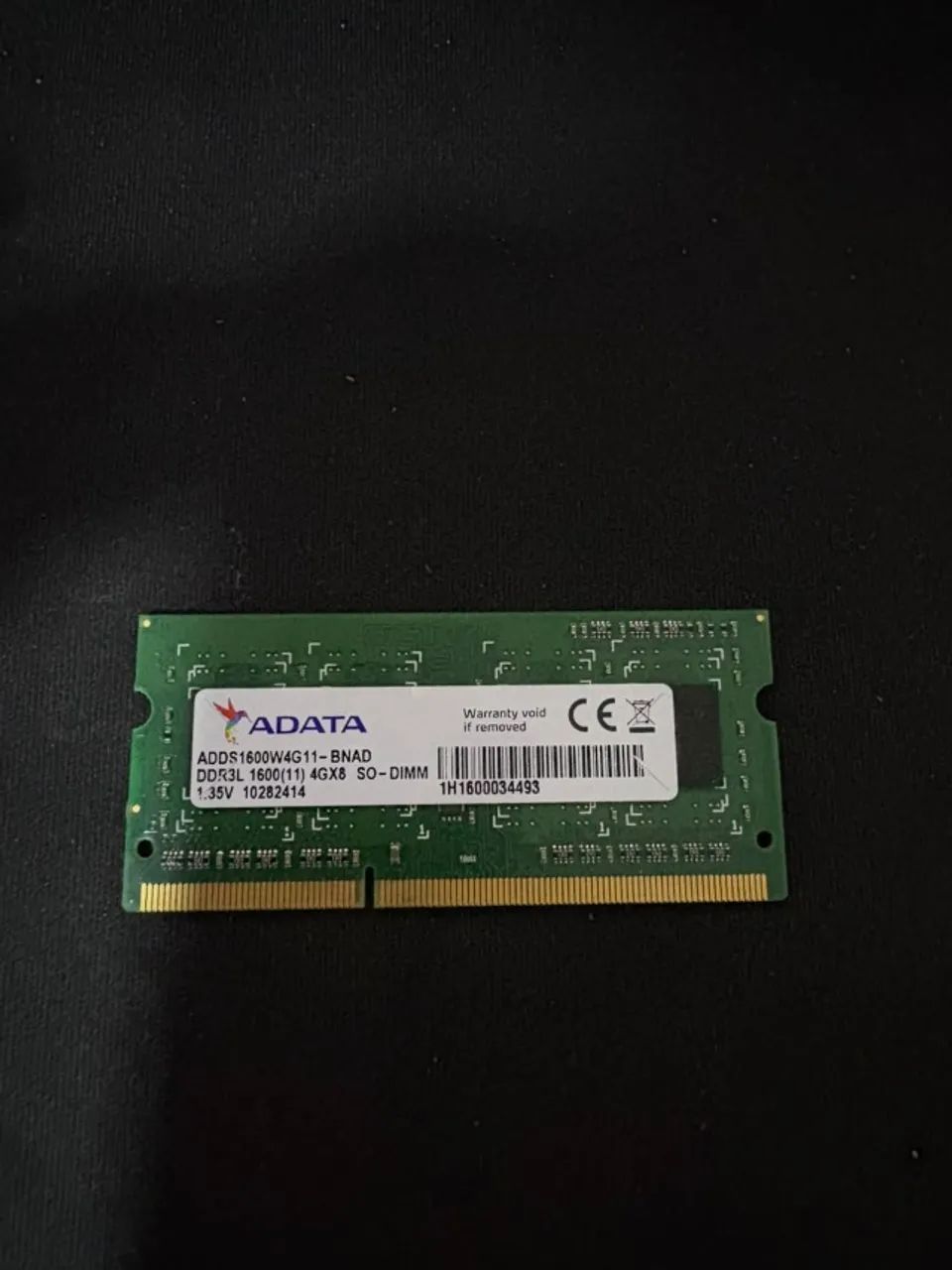 Memoria ram Notebook ddr3 4Gb