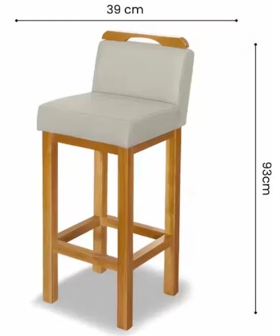 2 BANQUETAS PARA COZINHA/SALA - Foto 4