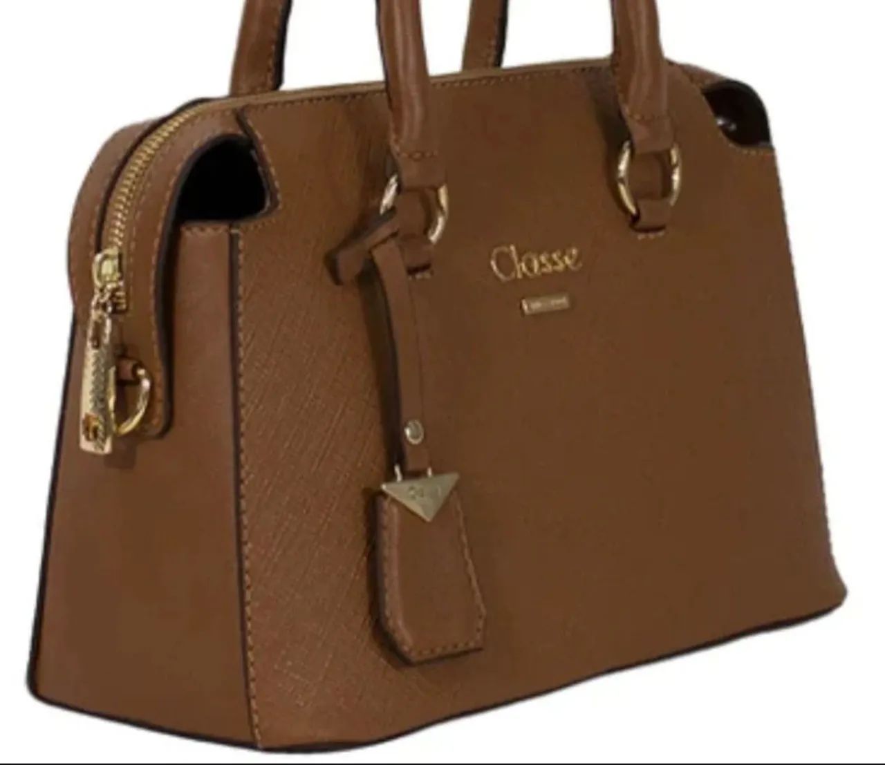 Bolsa Classe Couro Nova sem Uso - Foto 2