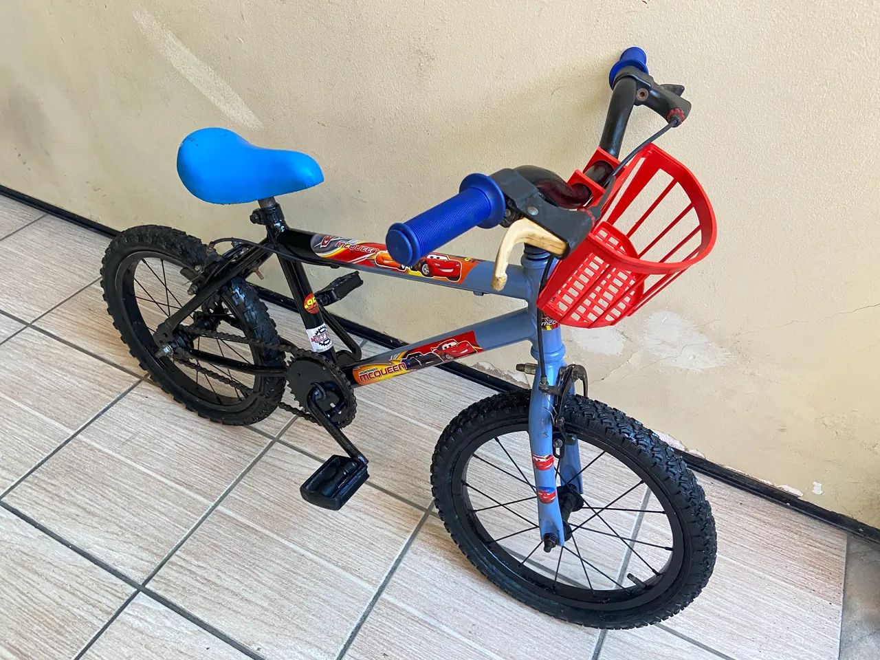 Bicicleta infantil Aro 16 - Mcqueen - Foto 2