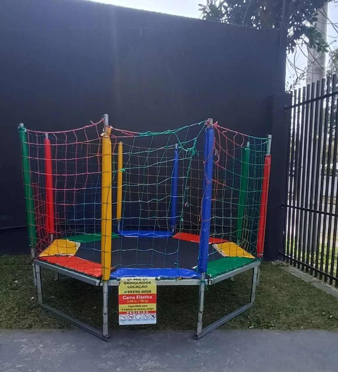 Vendo cama elástica 2,40 MT  - Foto 3