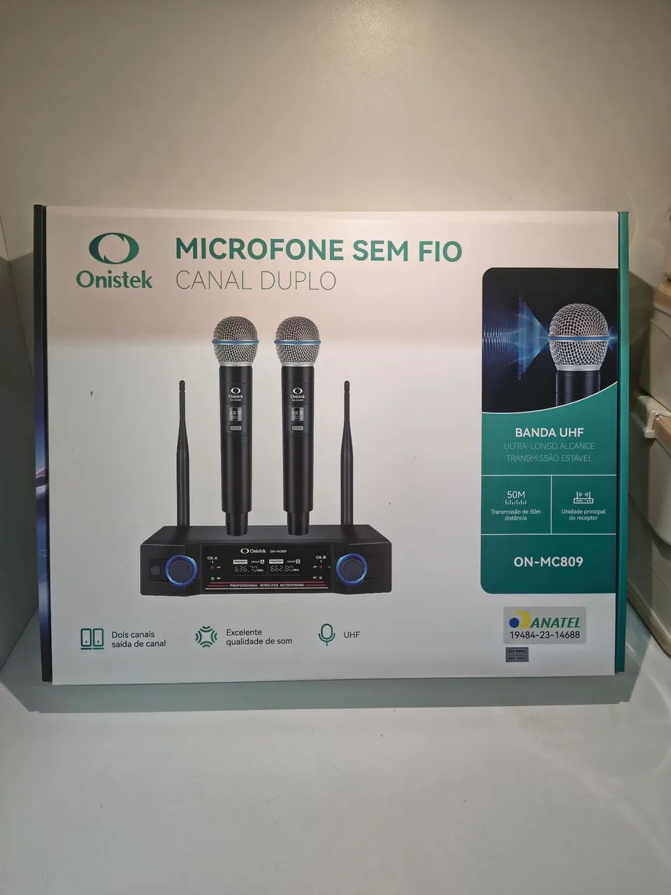 Microfone sem fio onistek 