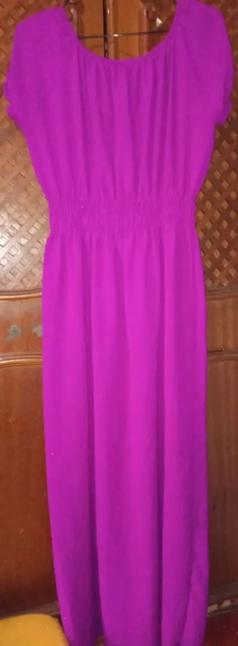 Vestido lilás 