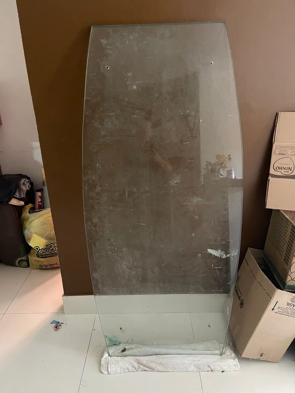 Tampo de vidro temperado para mesa - Foto 3