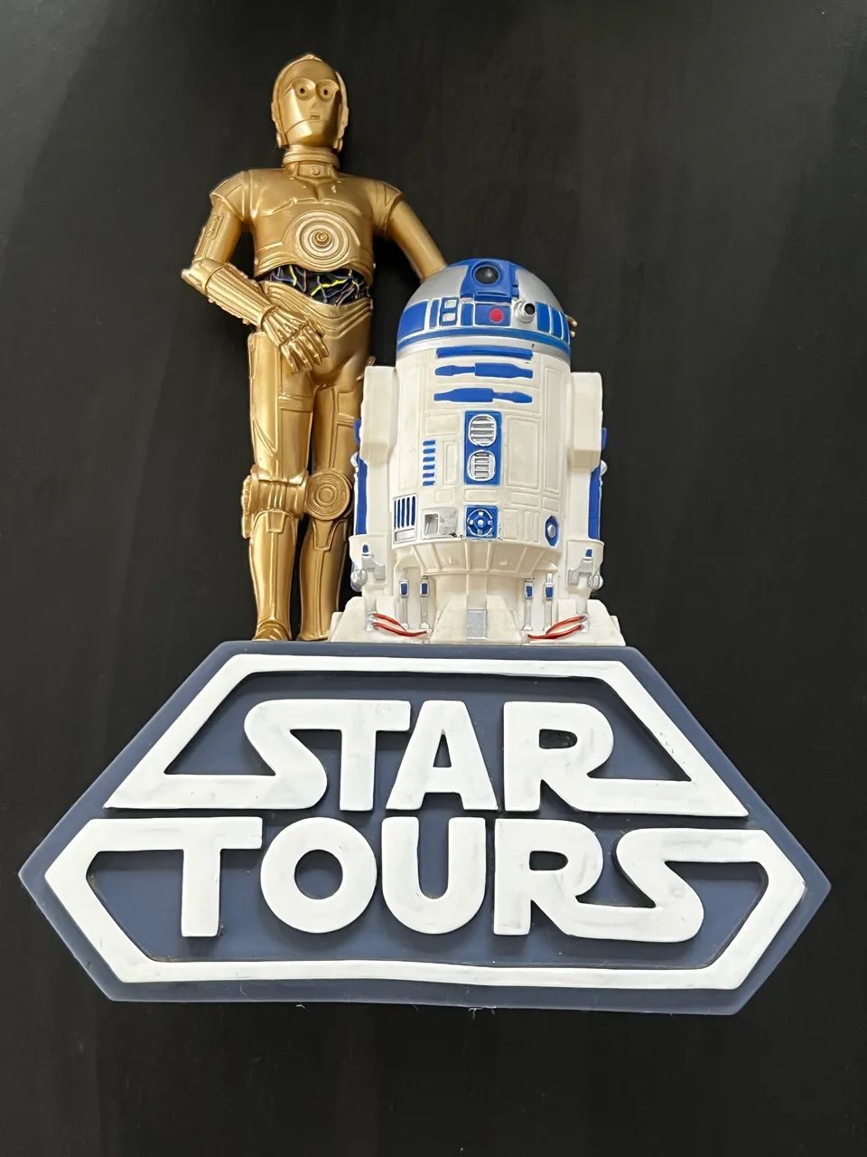 Cofre star wars c3po e r2d2 disney
