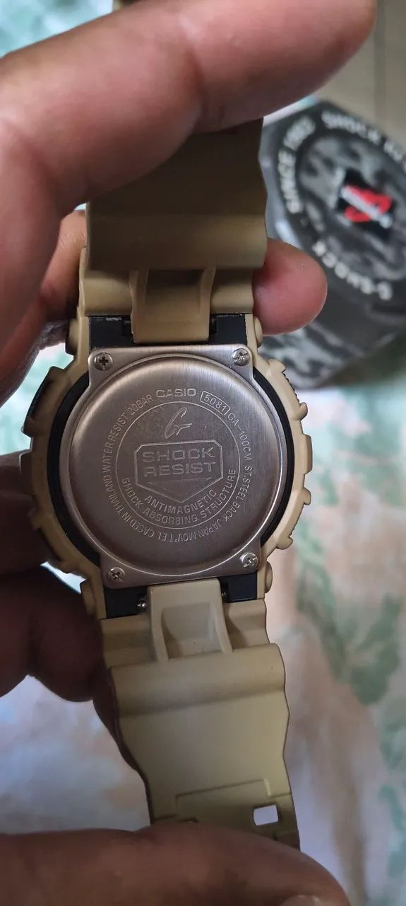 Relógio Casio gshock camuflado ga -100cm - Foto 3