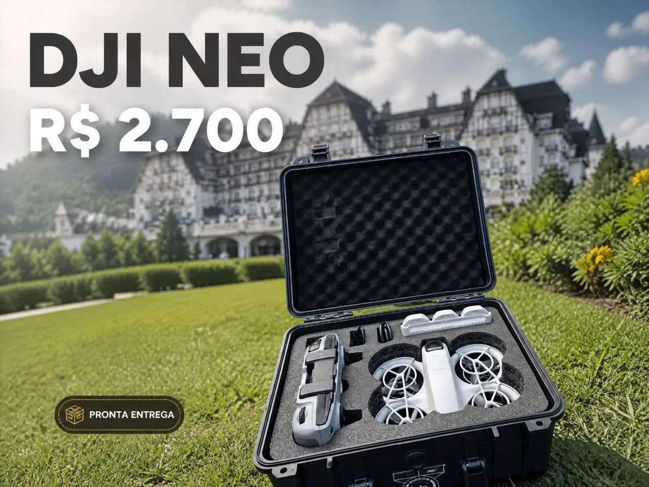 Drone DJI Neo completo...