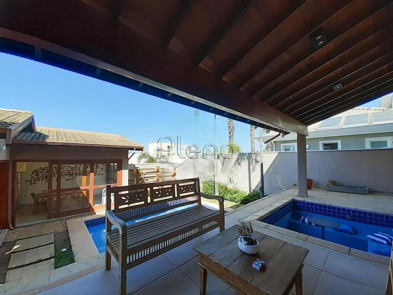 Sobrado para alugar em Campinas, Alphaville Dom Pedro, com 4 suítes, com 420 m² - Foto 3