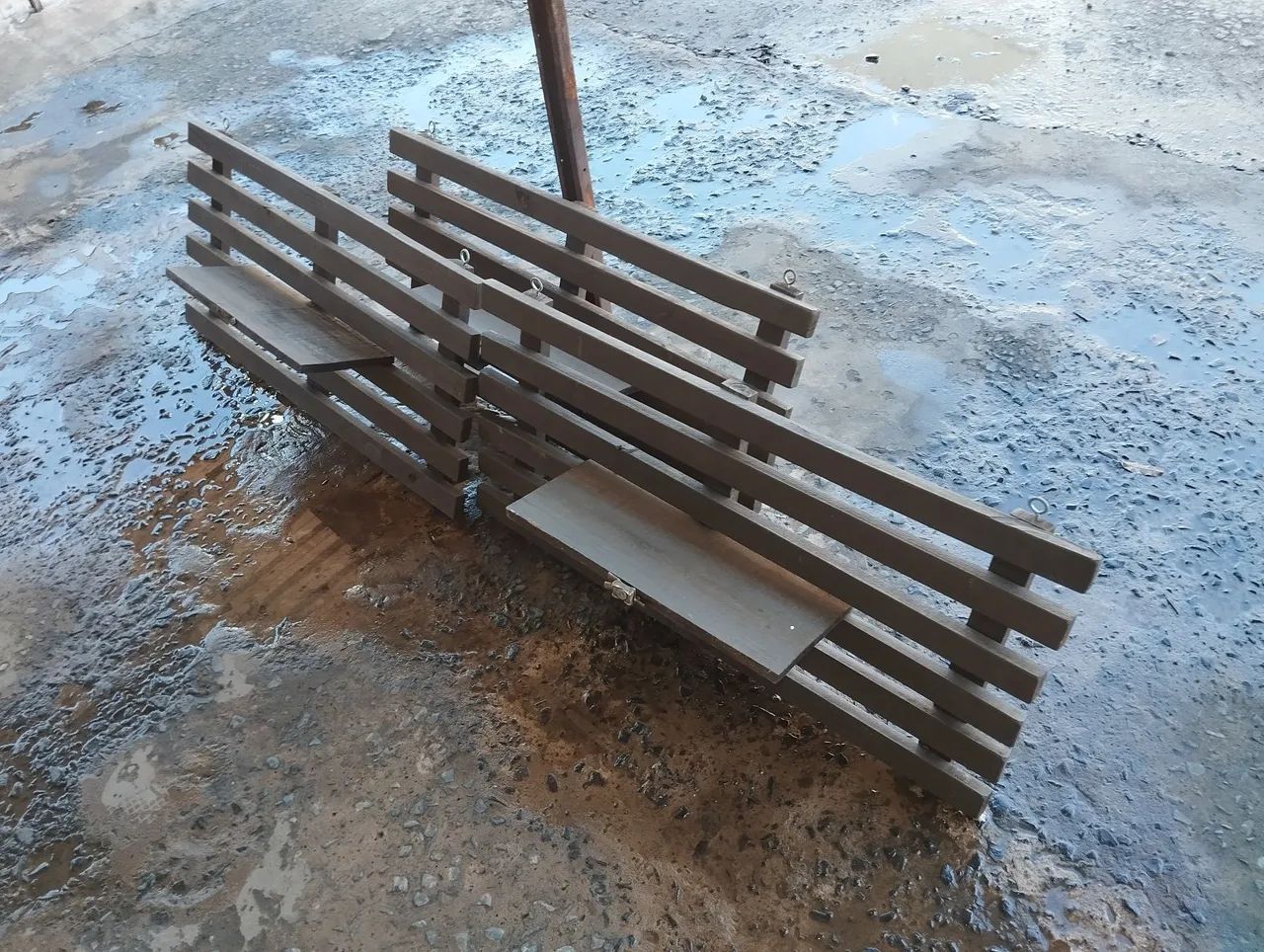 Mesa de parede, para bares, colocar plantas etc... - Foto 2