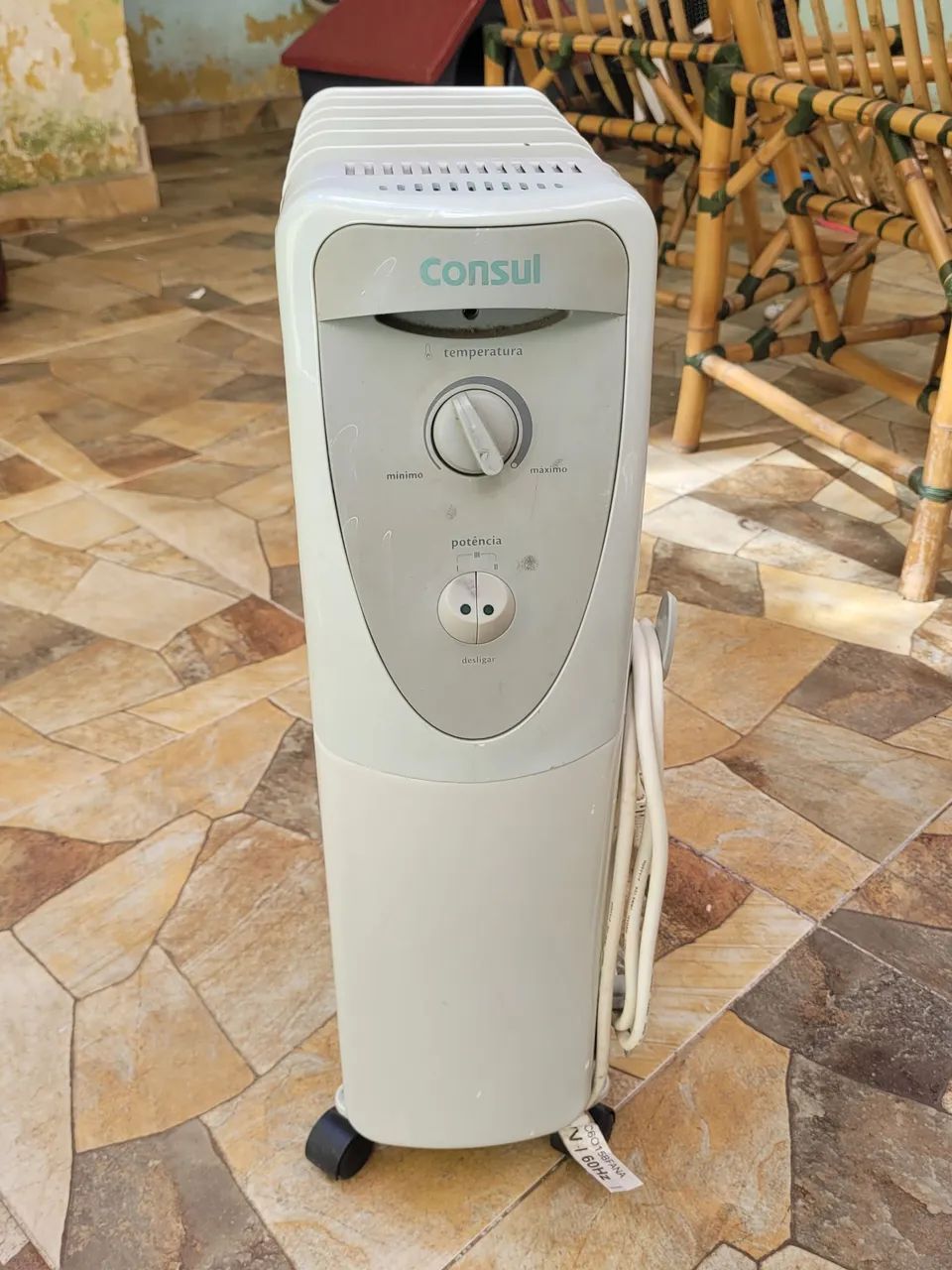Aquecedor a oleo.