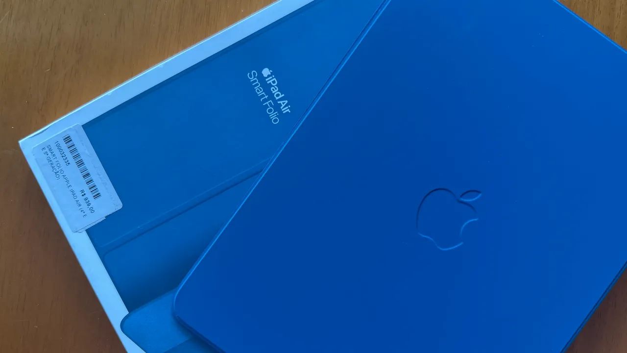 Folio case capa iPad Air 11 azul nova  - Foto 3