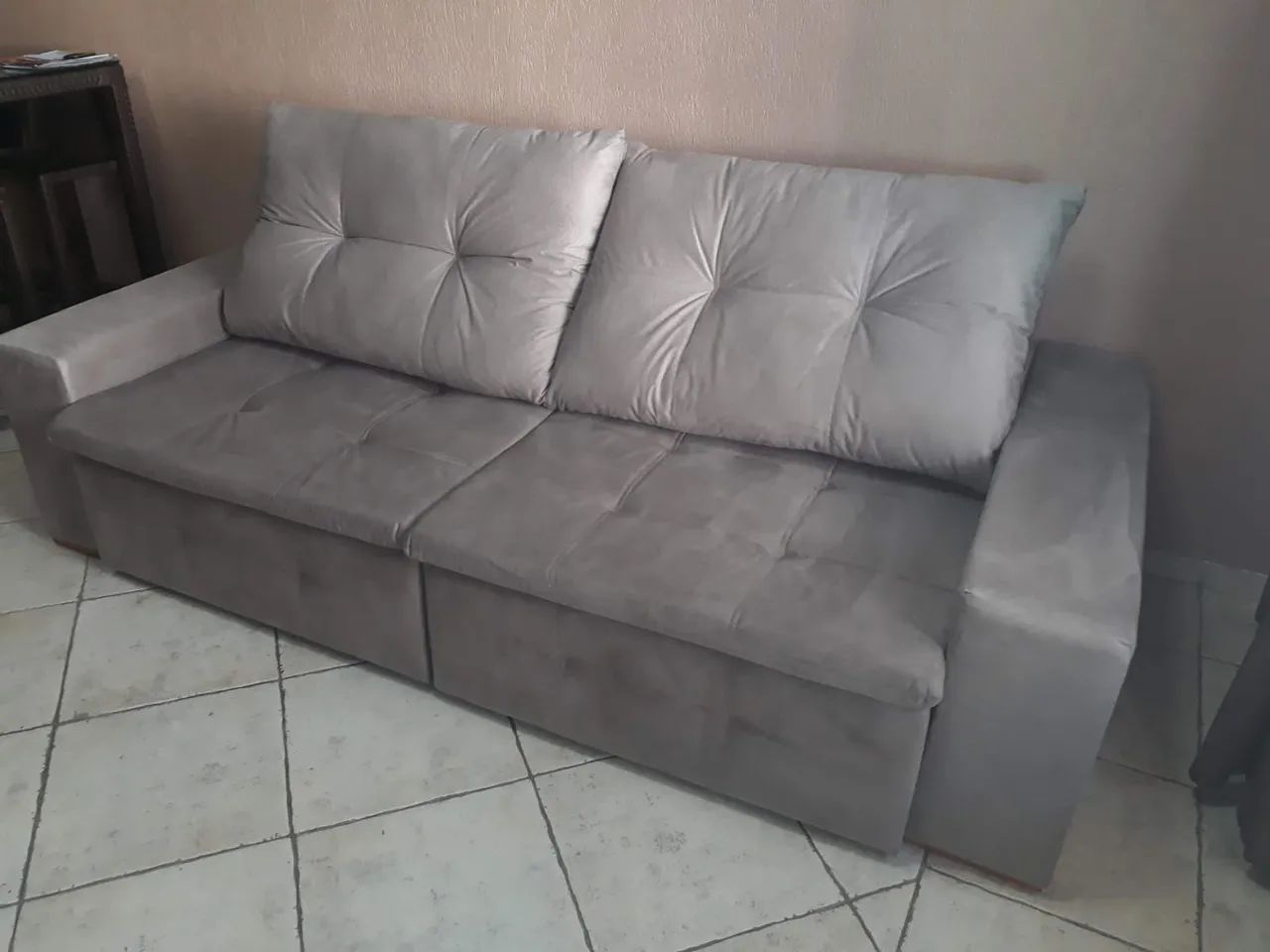 Sofá retrátil de 4 lugares   - Foto 2