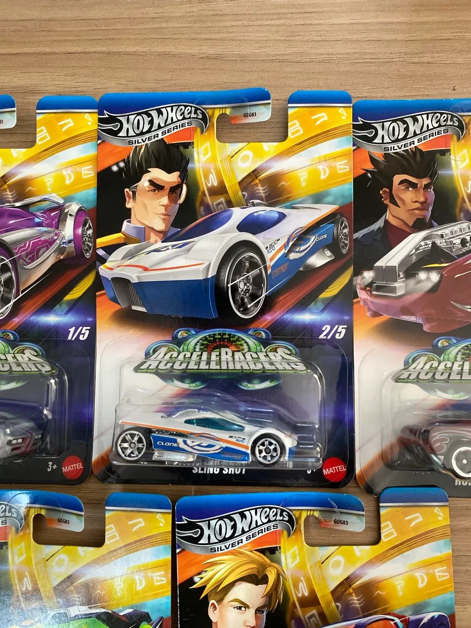 Hotwheels Acceleracers Silver Séries Set Completo - Foto 5