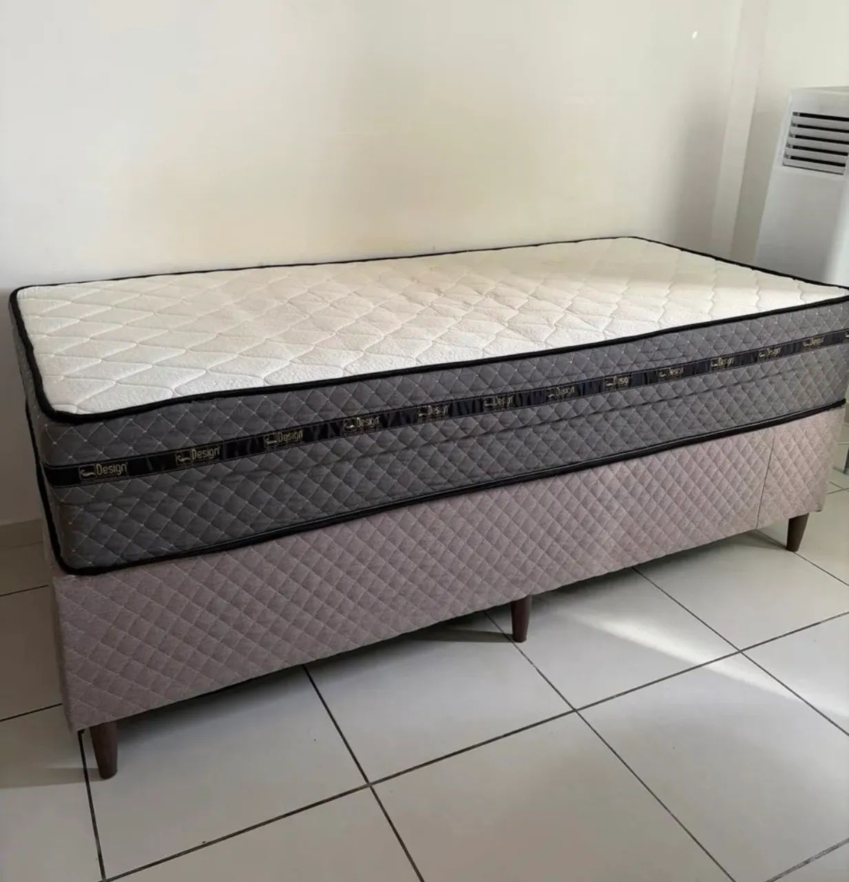 Colchão + Base Cama de Solteiro  - Foto 3