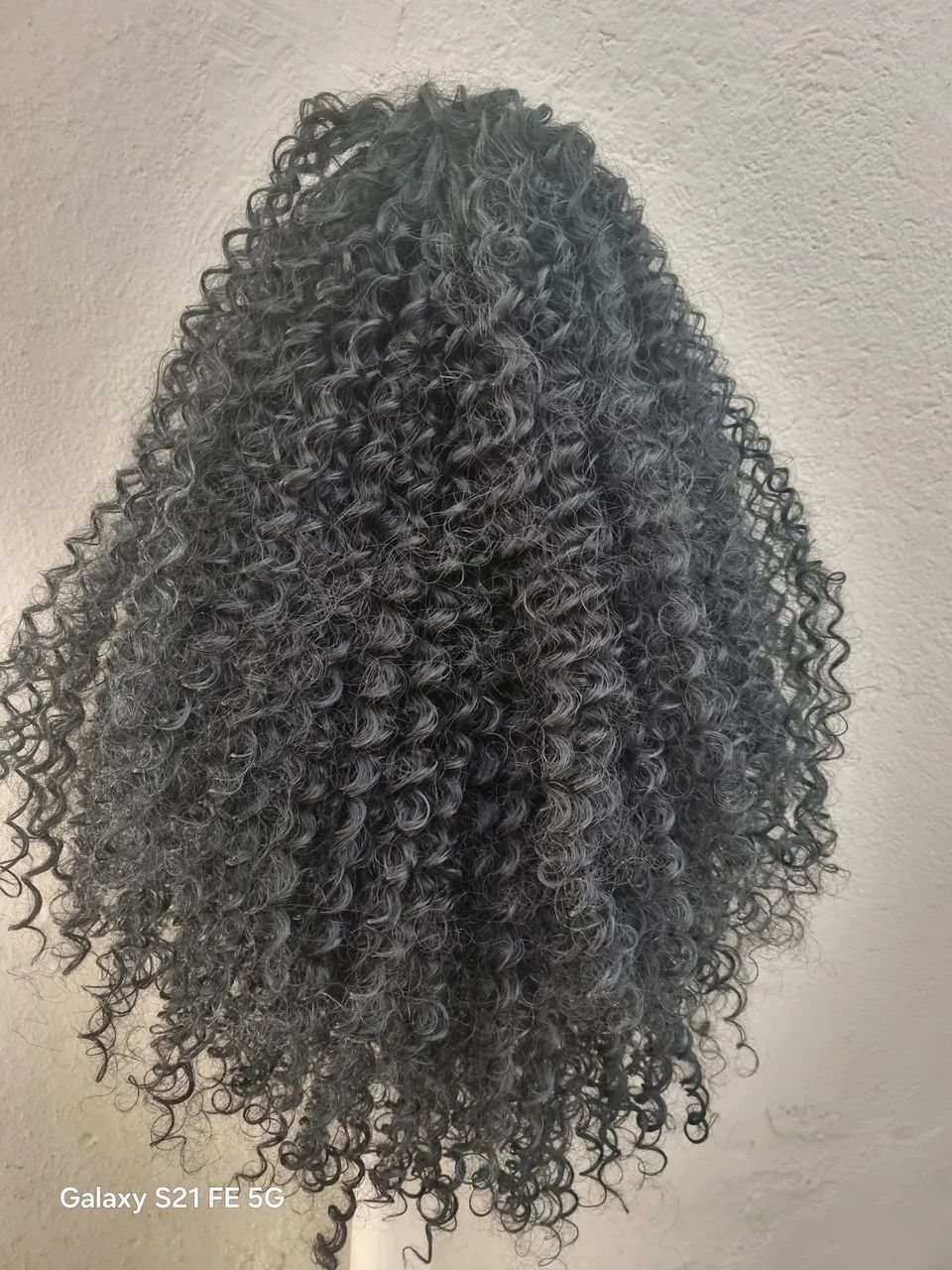 Lace preta nova biofibra extensão 50a a 60 cm - Foto 3